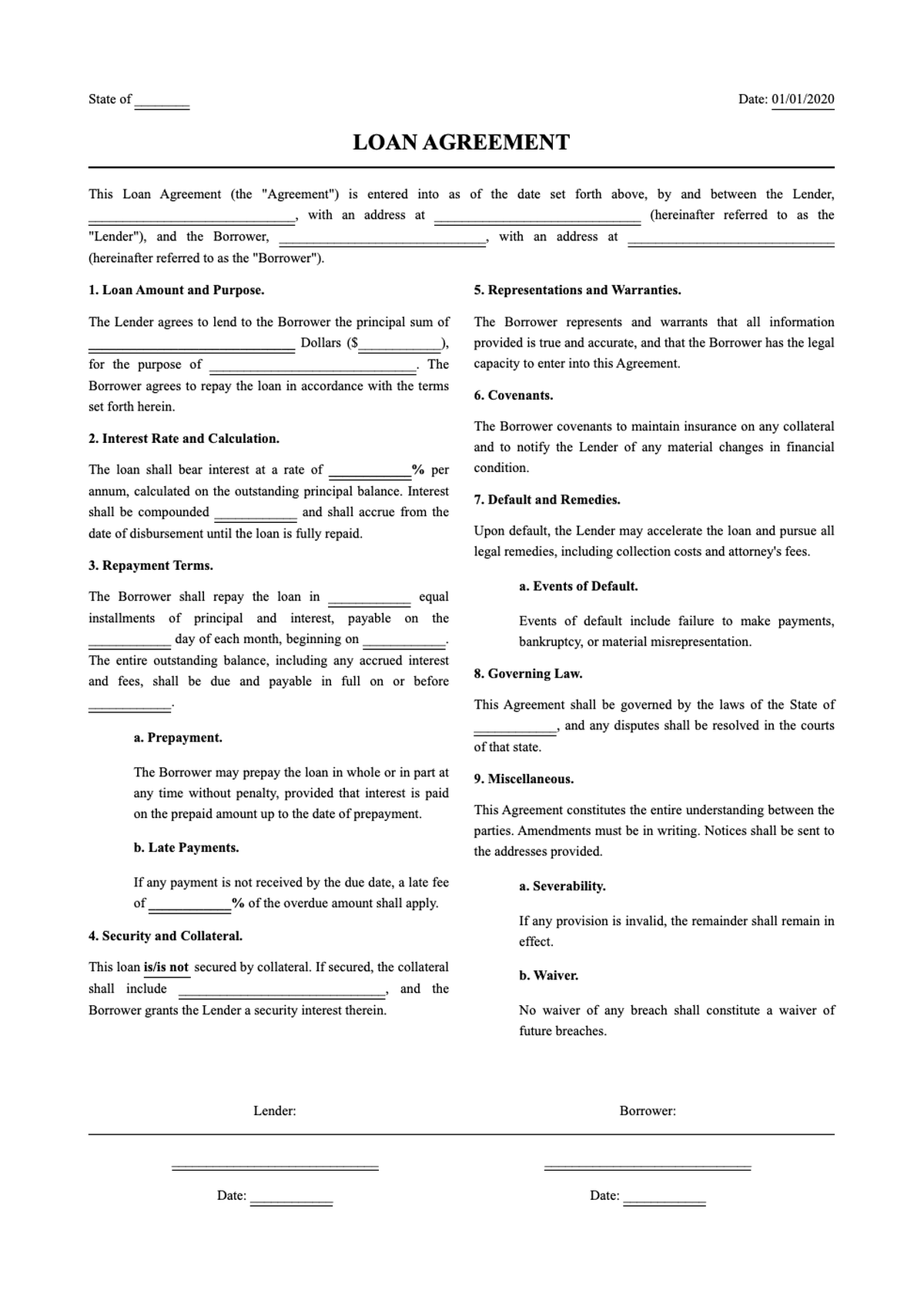 Legal document sample form with placeholder text and preview watermark_variant_3